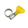 36pcs Key Type Adjustable Stainless Steel Hose Clamp Kit Plastic Handle Mutiple Size Clamps For Natural Gas Pipe