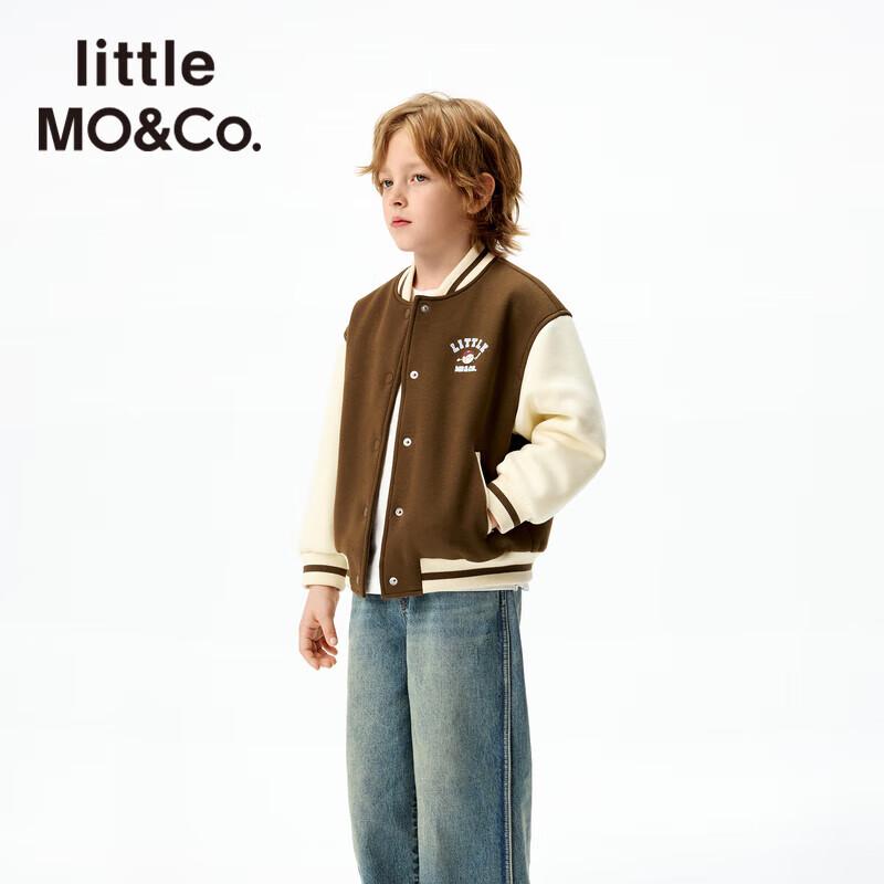 Little MO&Co. Kids  Retro Baseball Jacket 150