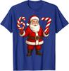 Funny Christmas Santa 67 Candy Cane Santa Claus T-Shirt