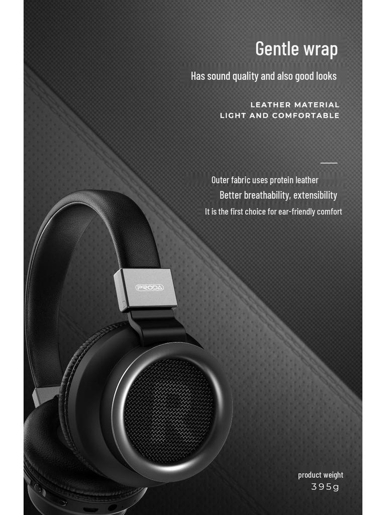 AZEADA Jidairen Bluetooth 5.0 Faltbare kabellose Over-Ear-Kopfhörer mit langer Akkulaufzeit für Musik und Anrufe