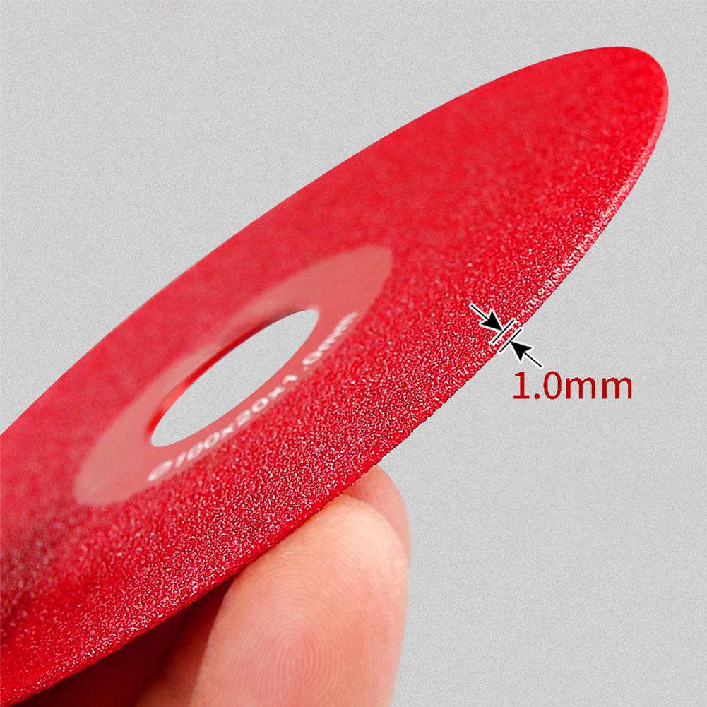 1 Pcs 100mm Angle Grinder Glass Cutting Disc Saw Wheel For Marble Polishing Grinding Chamfering Glass Cutting Tool