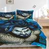 3-teiliges Aquaman Bettwäsche-Set, Weiche und bequeme Bettbezüge, Für Schlafzimmer, Gästezimmer (1*Bettbezug + 2*Kissenbezüge, ohne Füllung) yy2