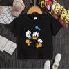 2026 New Edition - Disney Classic Character Donald Duck Printed Children's Pure Cotton Round-neck Loose and Soft Cool T-shirt