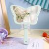 1PCS Portable Butterfly Shaped Makeup Mirror Handheld Mirror Eyelash Extension Mirrors Salon Mirrors Makeup