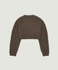 GROVE Sophie Crop Knit (Brown)