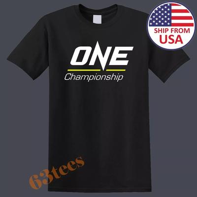 ONE Championship MMA Fighting Herren Schwarz Größe S bis 5XL