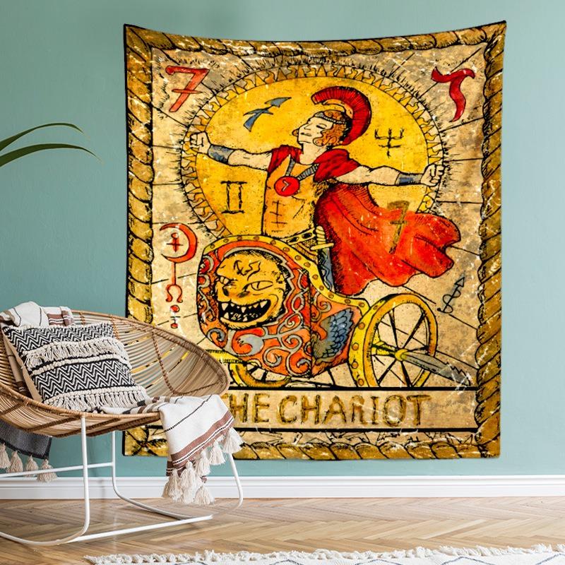 Retro Mural Pattern Tapestry Home Wall Decoration Tapestry Office Living Room Tapestry