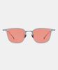 Maeteupeojeu Mp-10 Titanium Red Sunglass Silver