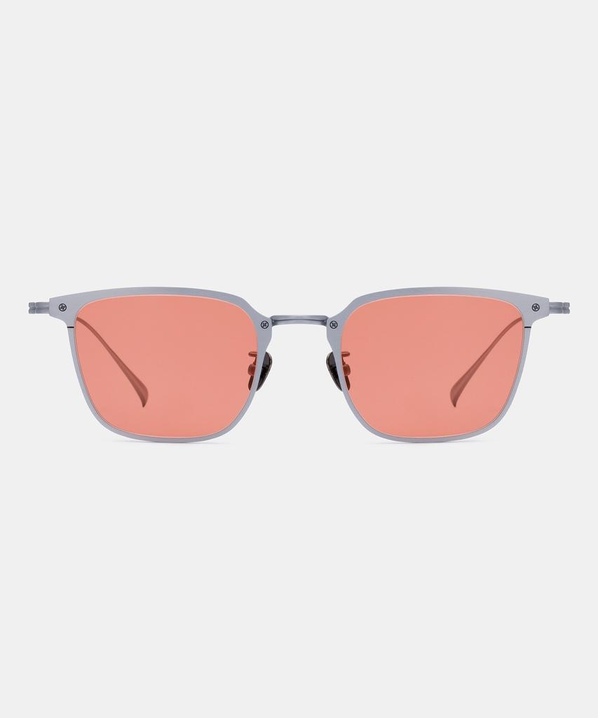 Maeteupeojeu Mp-10 Titanium Red Sunglass Silver