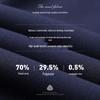 ROMON Men's 70% Wool Formal Business Suit Jacket