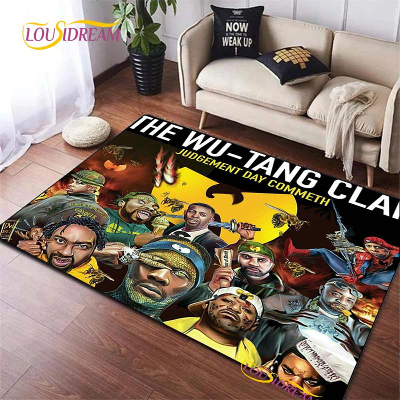 Music Star Rectangle Hip-Hop Carpet for Living Room Bedroom Rug Kitchen Kids Door Unslip Floor Mats Gift Photography Props Rug