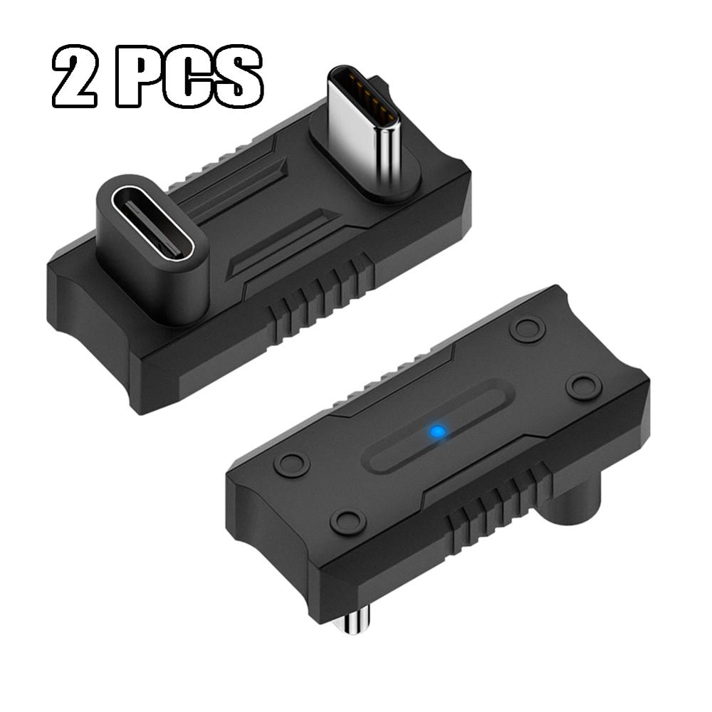 

180 Degree U-shaped USB Type C Adapter OTG 20Gbps Fast Data Transfer USBC Charging Converter for Steam Deck/Nintendo Switch
