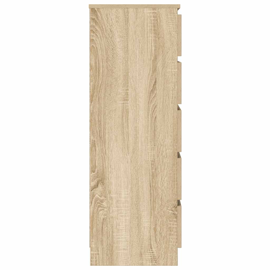 Drawer Cabinet Sonoma Oak 60 x 36 x 103 cm Particleboard