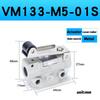 Pneumatischer Rollenschalter Zwei-Wege-Schalter Zwei-Positionen-Schalter Drei-Wege-Schalter Mechanisches Ventil Manuelles Ventil VM131-01-00A VM120-01-00A VM133-M5-01SA