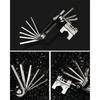 Bicycles Maintenance Multitool Bikes Repair Wrench Tool 16 in 1 Multifunctional Bicycles Cycling Maintenance Wrench Tool