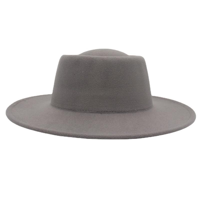 French Hat, Dome, Big Brim, Cashmere Hat For Men And Women, Woolen Hat, Jazz Top Hat.