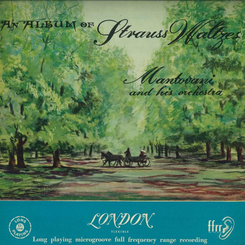 

LP Record - strauss waltz album LLB20001 LONDON Japan Classical Used