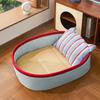 New Universal Summer Pet Bed with Cooling Mat and Pillow All-season Sleeping Mat Pet Supplies Foldable Dog Bed