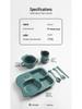 Creative Cartoon Baby Plate & Bowl Set - One-Piece Divided Tableware for Infant Learning To Eat