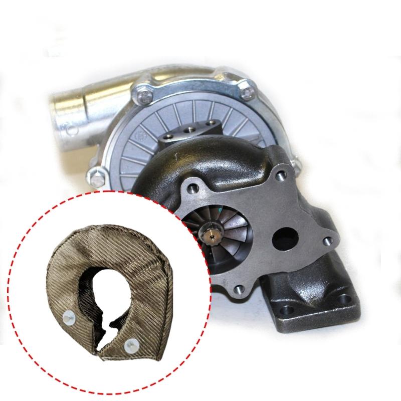 Heat Resistant Turbines Cover Double Side Heat Shield Blanket Cover Prevents Overheating in High Speed Driving