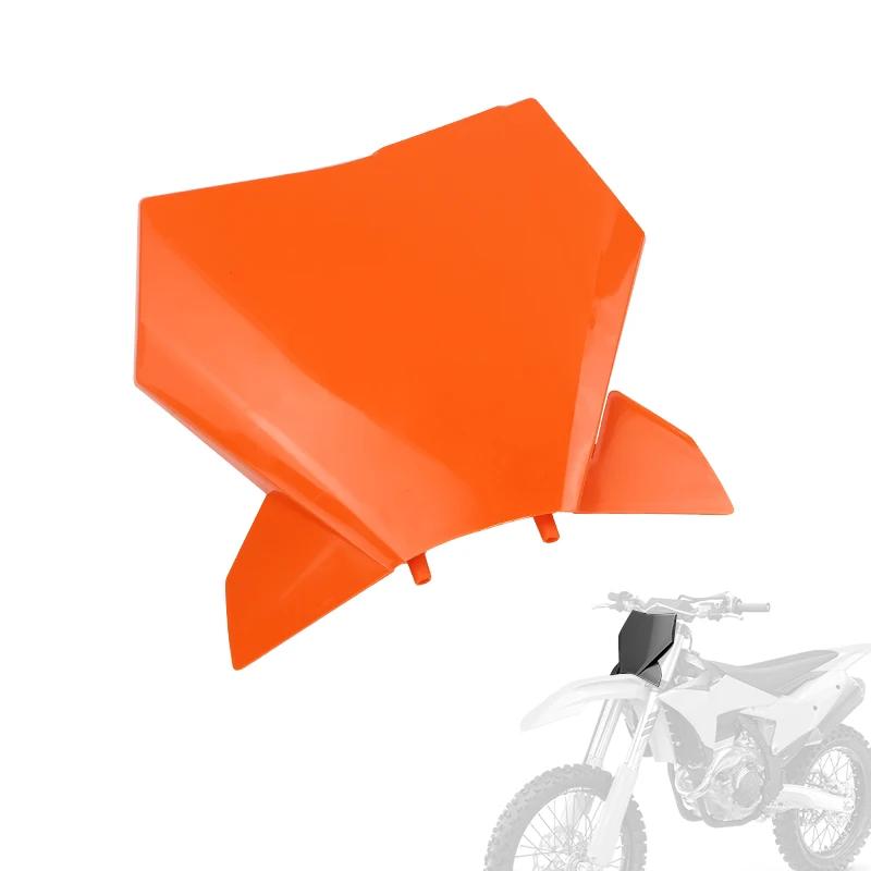 

LINGQI RACING Mudguard Cover Holder Panels Front Number Plate Fairing Mask For KT 250 SX XC Dirt Pit Bike Off Road Enduro