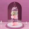 4 Layer Milk Powder Box Multiple Openings Milk Powder Bottles Cartoon Infant Baby Food Storag Box