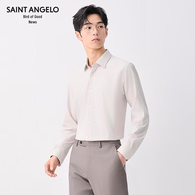 

Мужская охлаждающая деловая рубашка с длинным рукавом 39 (170/88A)