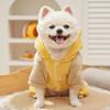 Windproof Dog Fleece Hoodies Warm Dog Four-Legged Clothes Winter Pet Clothes  for Pet Dogs Cats