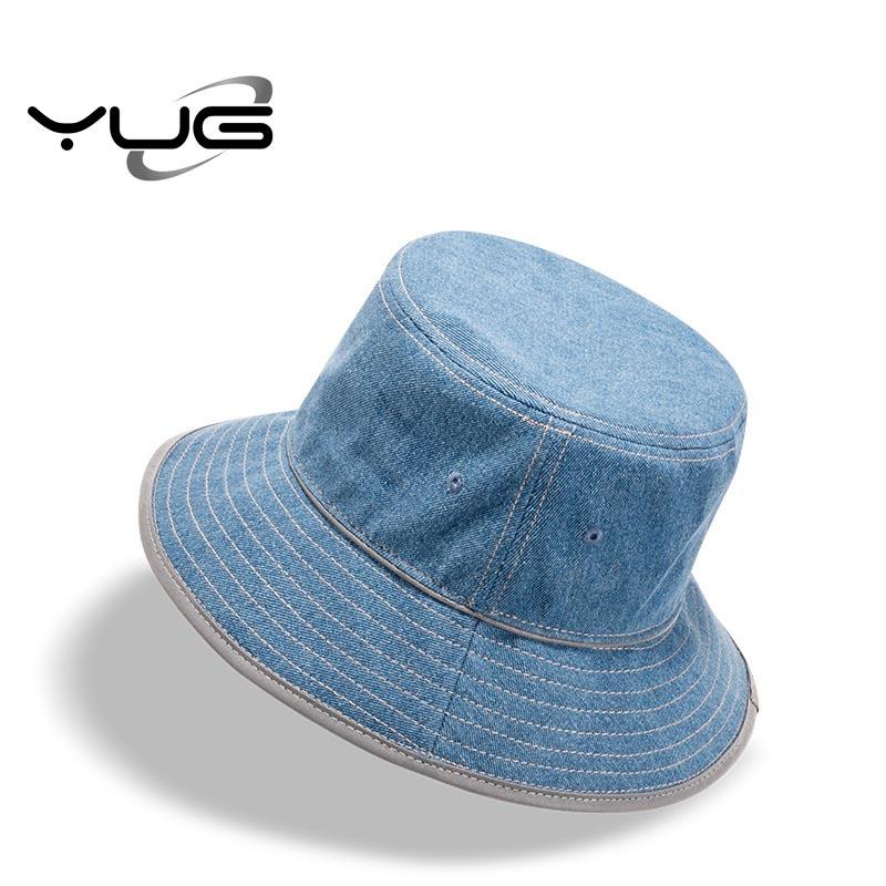 

YUG Весна и лето Новый ковбой Рыбацкая шляпа Мужчины и женщины Открытый солнцезащитный бассейн Крышка Ночь Отражающая рыбацкая шляпа