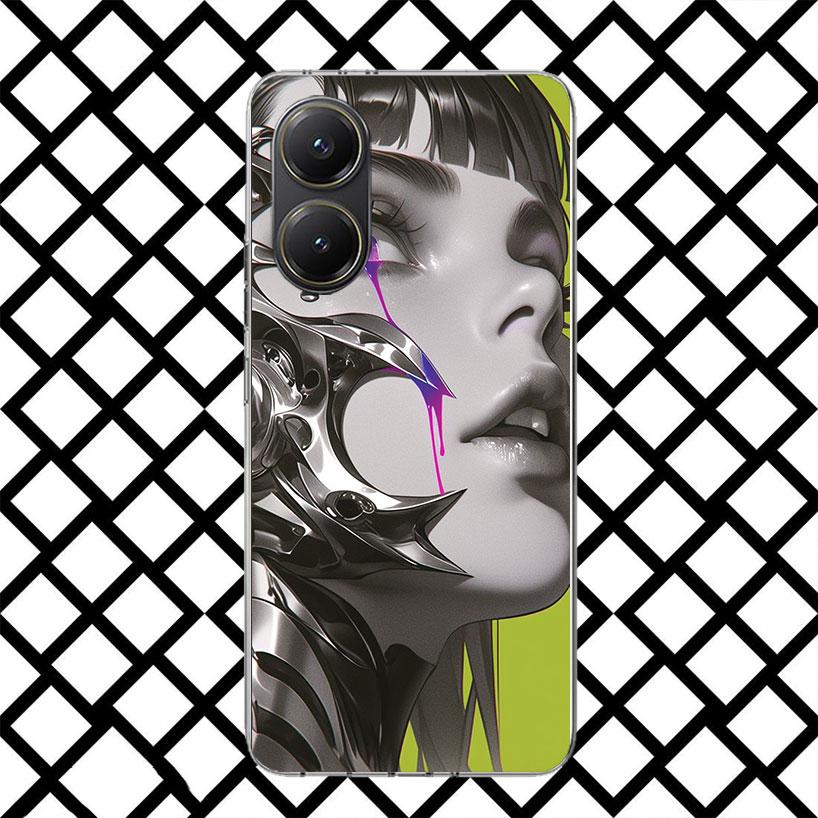 Girl Art Punk Phone Case for Xiaomi Poco F7 Ultra X7 X6 X5 Pro X4 Gt M8 M7 Redmi 15 15C 13 13C 12 12C Soft Cover Fundas Poco F7