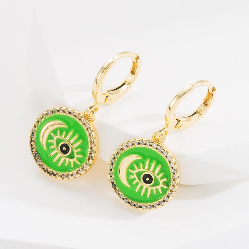 Dámské kruhové náušnice Bohemian O ve tvaru kreativních rýžových korálků Přehnané doplňky Náušnice