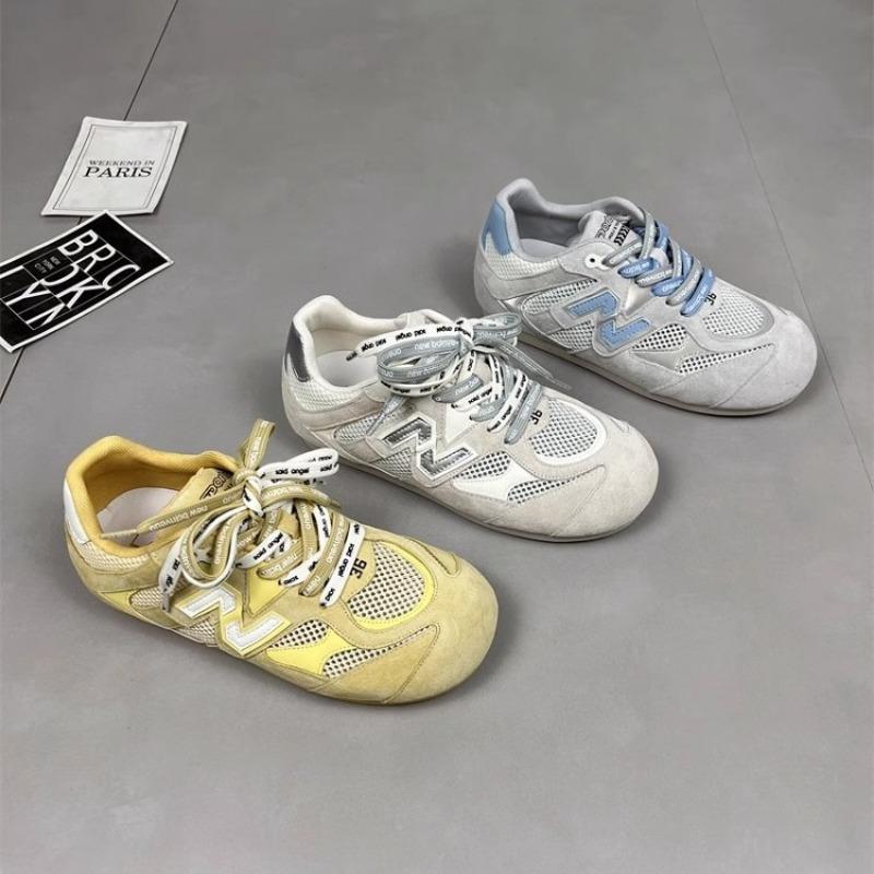 Summer new retro women's shoes casual sports shoes versatile sports soft sole increase