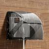Black 86 Type Socket Retractable Waterproof Box, Electric Vehicle Charging Socket Waterproof Box