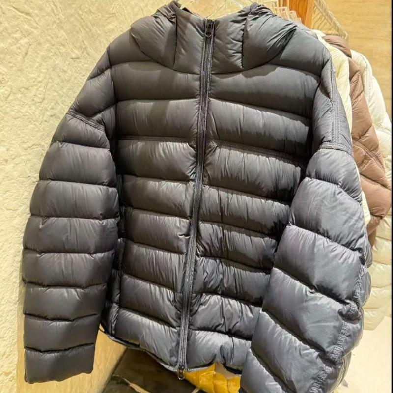 Womens Short Puffer Cotton Jacket Winter Slim Fit Lightweight Hooded Coat Couple Fashion Outerwear