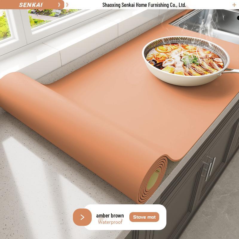 

Силіконовий килимок для плити, стійкий до високих температур, водонепроникний та захищає від опіків, ріжеться до нестандартних форм, товстий захисник для обіднього столу. 50x120cm