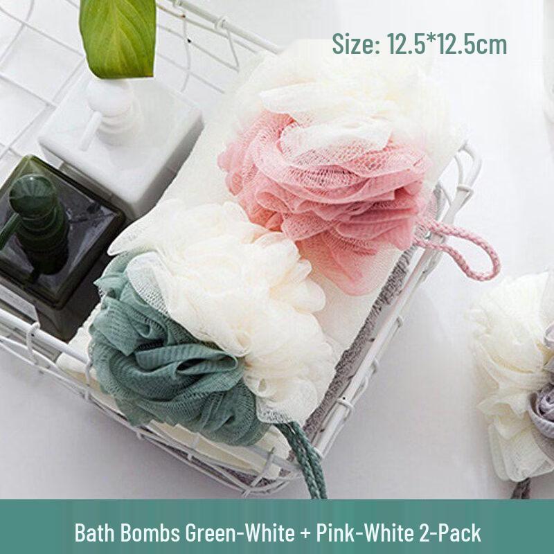 LIEI Large Two-Tone Soft Bath Loofah