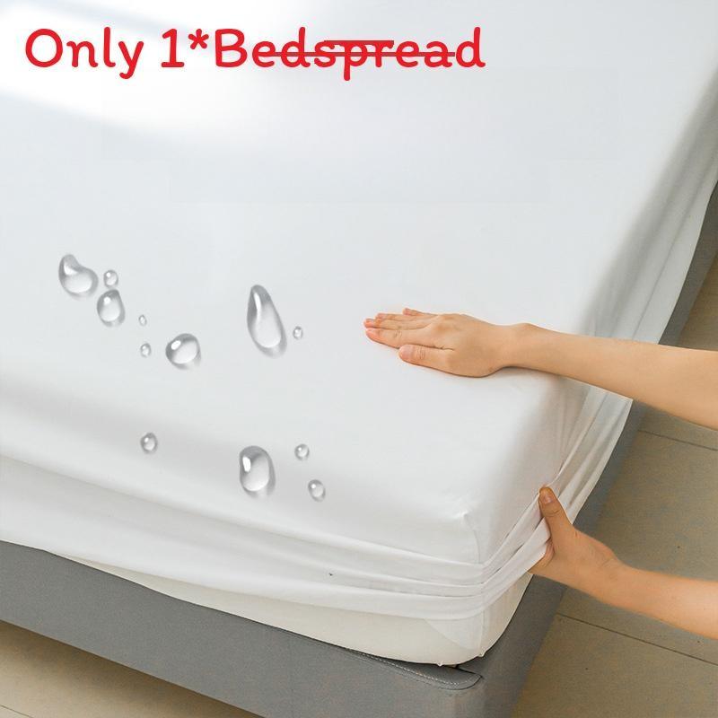 Modern Minimalist Waterproof Bed Cover With Active Dyeing For Home Protection