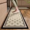 Diatomaceous Mud Kitchen Floor Mat Super Absorbent Doormats Bathroom Pad Anti-Slip Kitchen Mats Wipeable Wash Long Strip Carpet