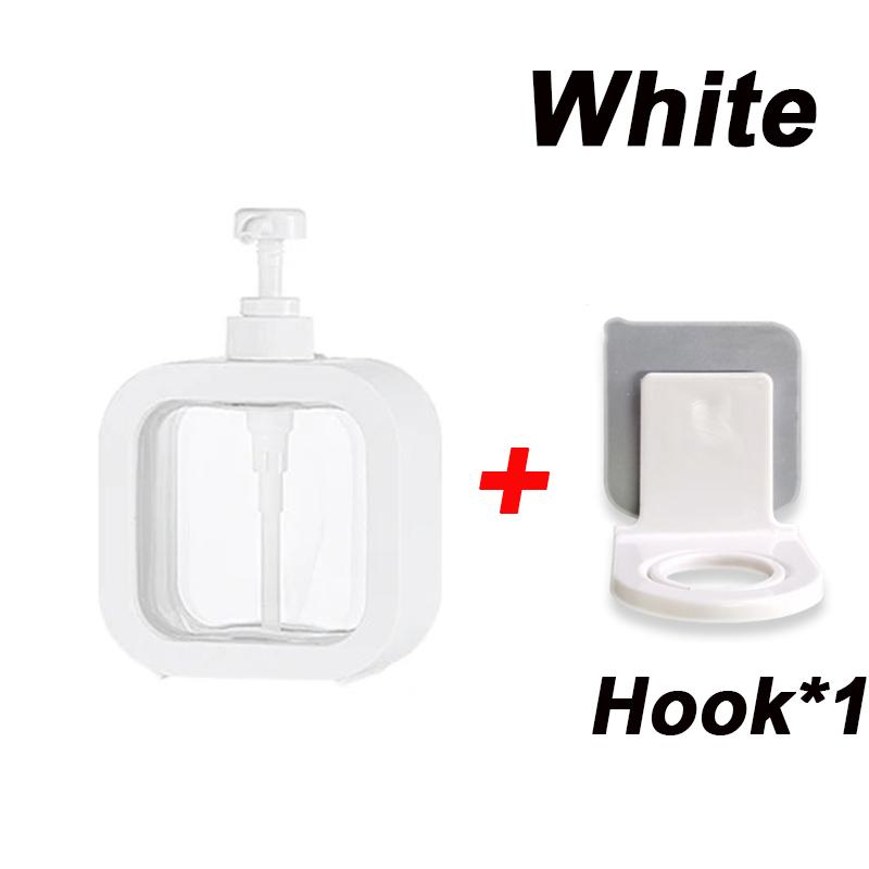 Transparent Soap Dispensers Shampoo Shower Gel Portable Travel Dispenser Empty Bath Pump Bottle For Bathroom Kitchen Accessories