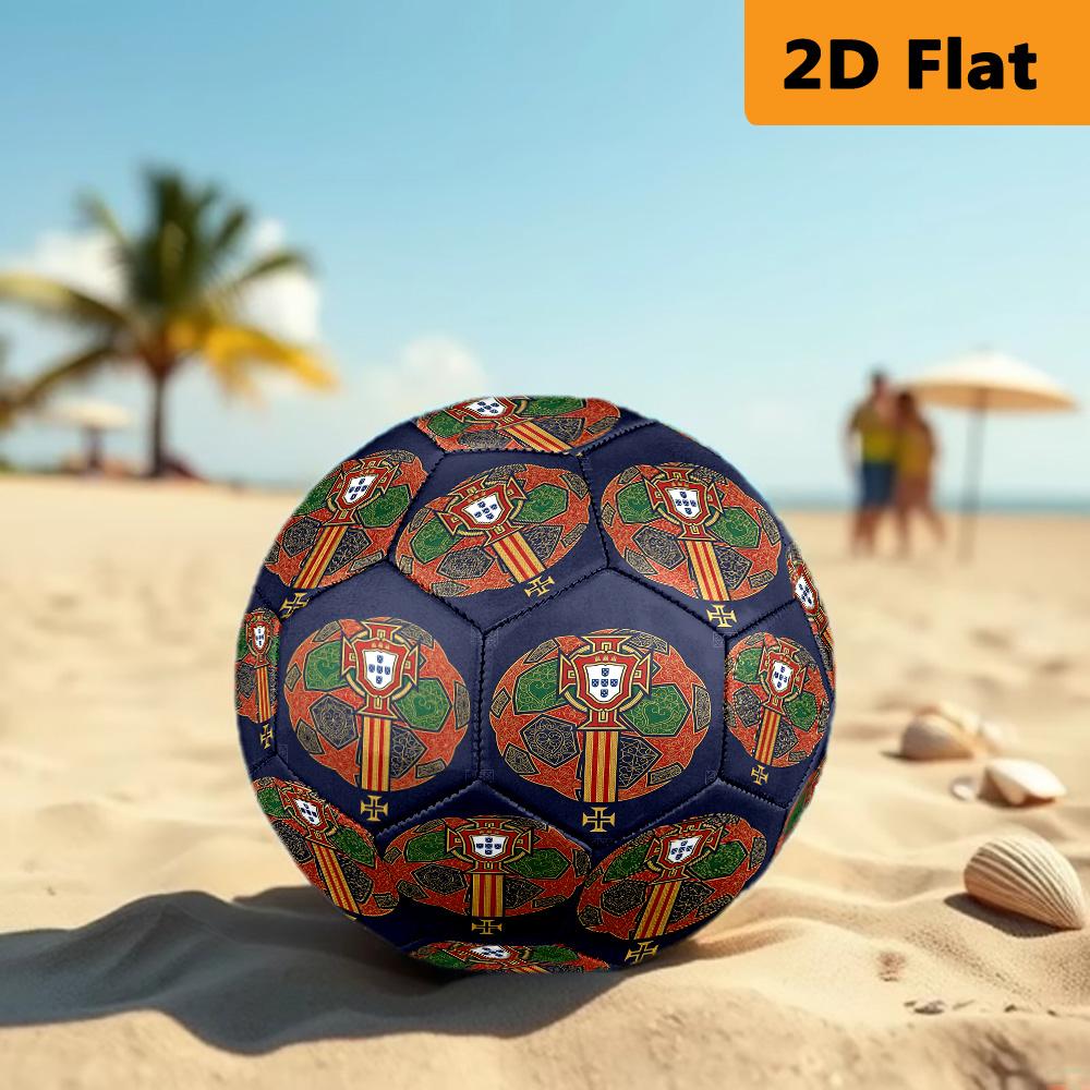 Royal Emblem Design Soccer Ball Suitable for Both Training and Competition Outdoor Sports No. 5 Football Wear-resistant and Slip-resistant