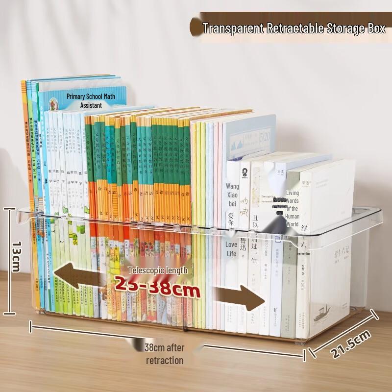 Telescopic Transparent Acrylic Book Stand