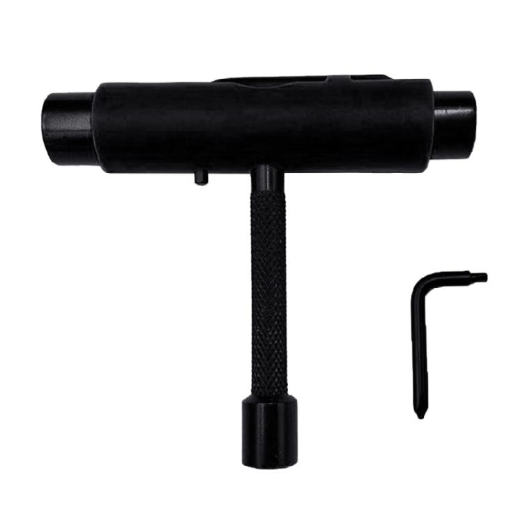 Skate Tool All in One T Tools Skateboard Tool Accessory T Type for Skateboard and L-Type Head Wrench Screwdriver
