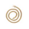SC003 6mm Stainless Steel Geometric Cuban Link Hip Hop Chain Necklace-Trendy Anniversary Gift