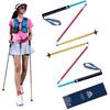 AONIJIE Trekking Poles -2 Ultralight Collapsible Carbon Fiber Hiking Poles with Anti-Shock and Quick Lock System, Folding Walking Sticks for Hiking,