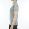 Ping Apparel Women's Short Sleeve High Neck Shirt (Brand Logo) / Golf Undershirt / 622-5167100 020_Gray M