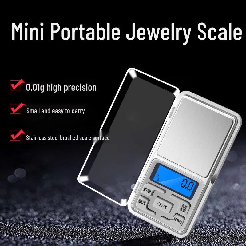 High-Precision 0.01g Jewelry and Gold Scale - Accurate Gram Measurement