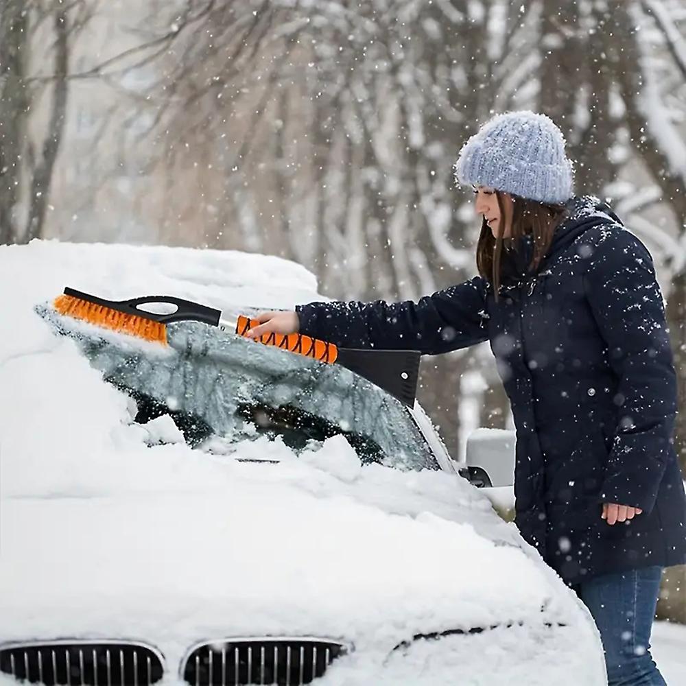Double Head Snow Windshield Clean Scraper Heavy Duty Durable Snow Defrost Removal for Car Truck Auto