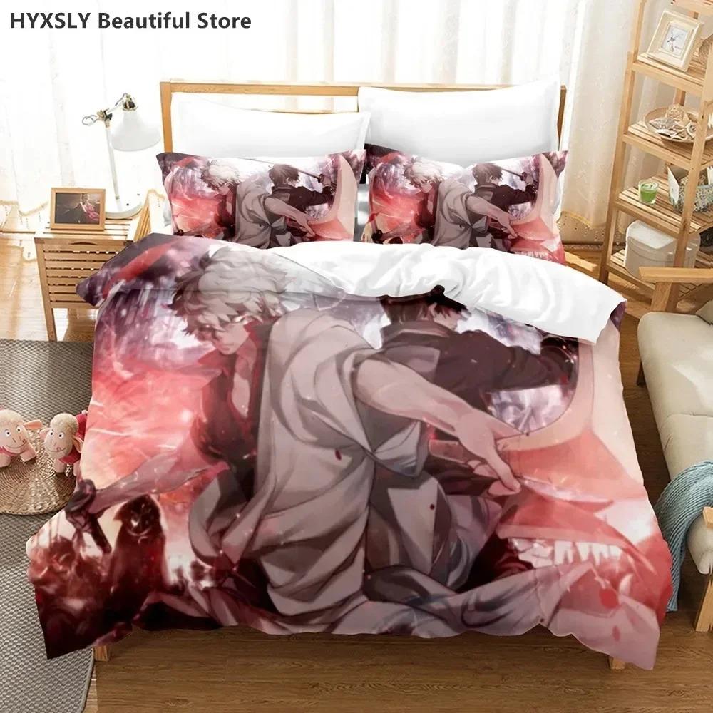 

Gintama Bedding Set Duvet Cover Pillowcases For Adult Kids Single Double Full Queen King Kids Teens Sakata Gintoki Bed Linen EU Single 135x200cm