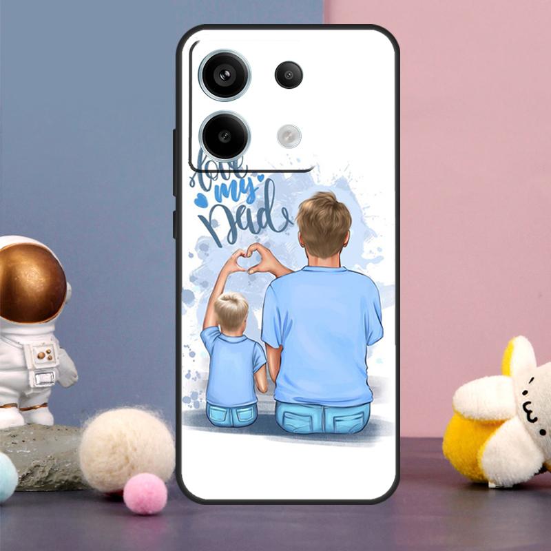 Baby Mom Daughter Girl Son Dad Case For Xiaomi Redmi Note 15 Pro Plus 10 11 12 13 14 Pro Redmi 15 15C 14C 10C 12C 13C Cover
