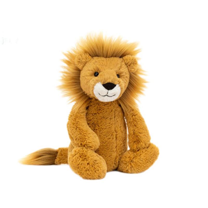 

JELLYCAT Shy Series Animal Lion Orange Doll Plush Figure 31cm/51cm Height Box Not Included